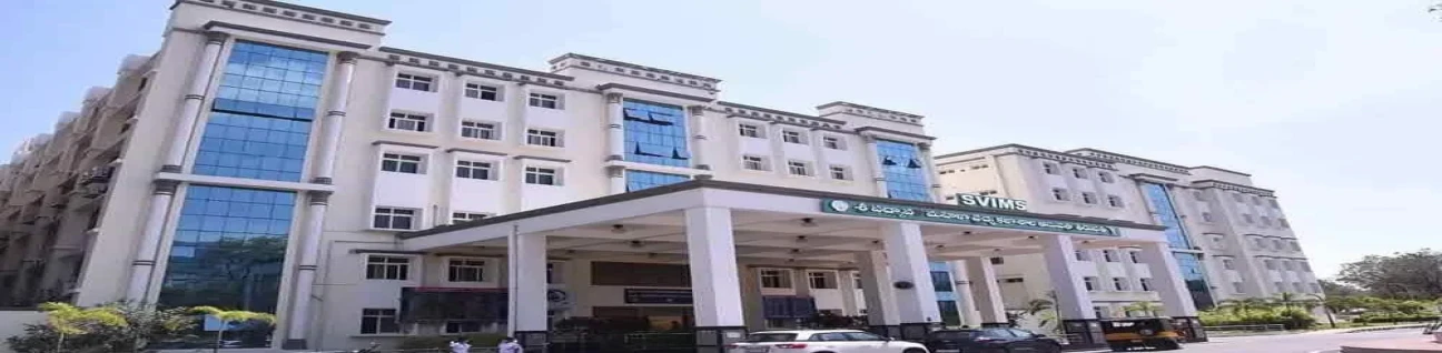 SVIMS-Sri Padmavathi Medical College for Women, Alipiri Road